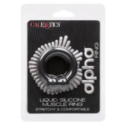 alpha ring by Calextotics Cockring Muscle Ring Alpha 37mm Noir
